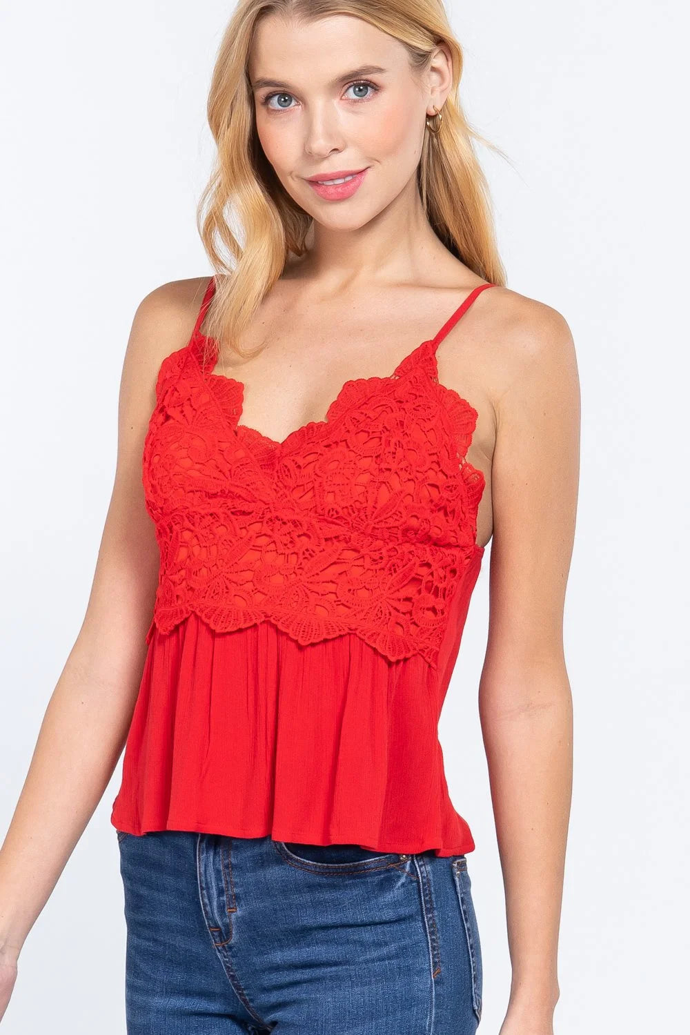 Crochet Lace Cami Top