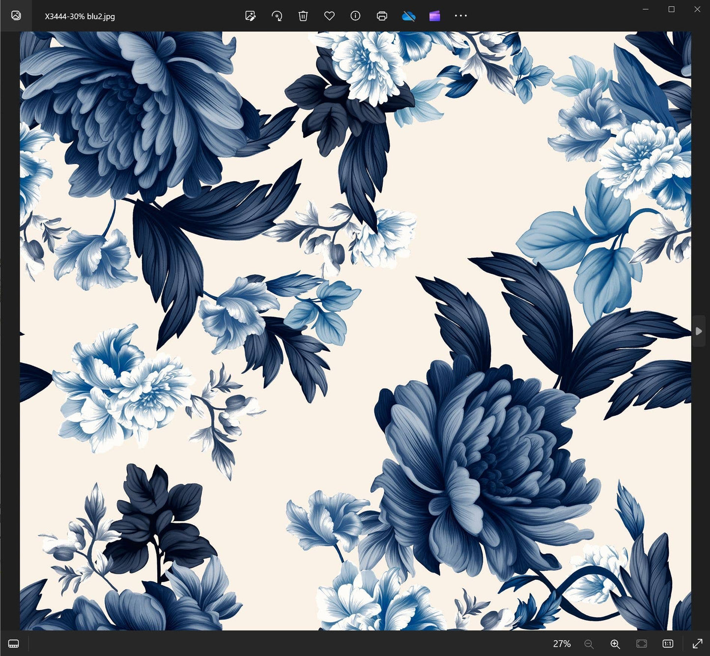 Italian Silk Print Top with Frayed Front Layers — New Style