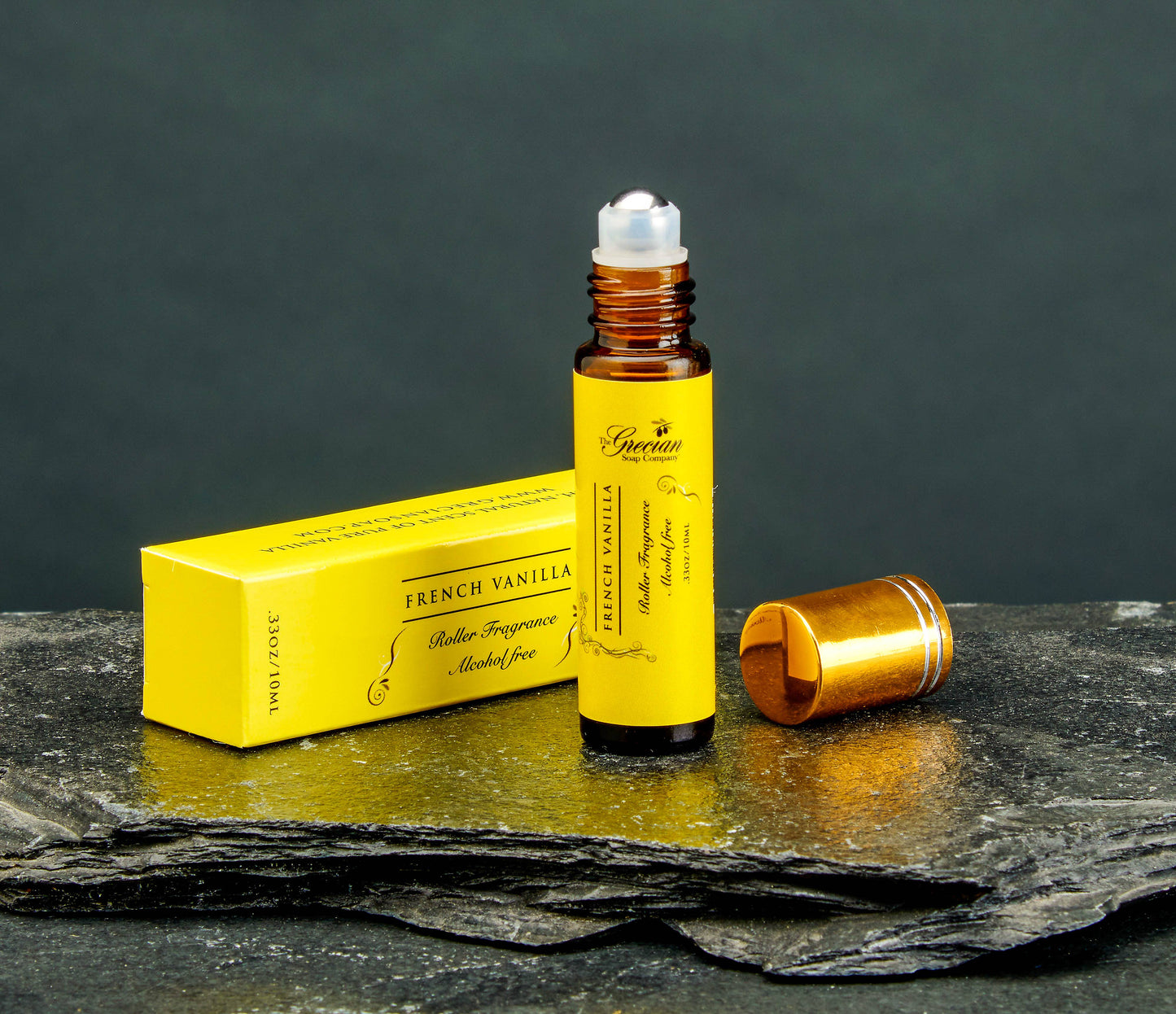 Handcrafted Roll-On Women's Natural Jojoba Fragrance Perfume: Island Citrus