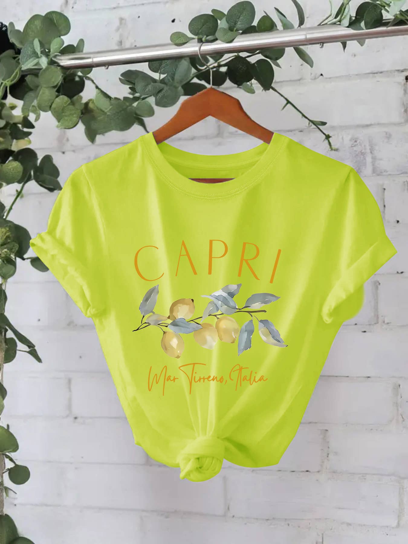 Capri Lemon Graphic Tee