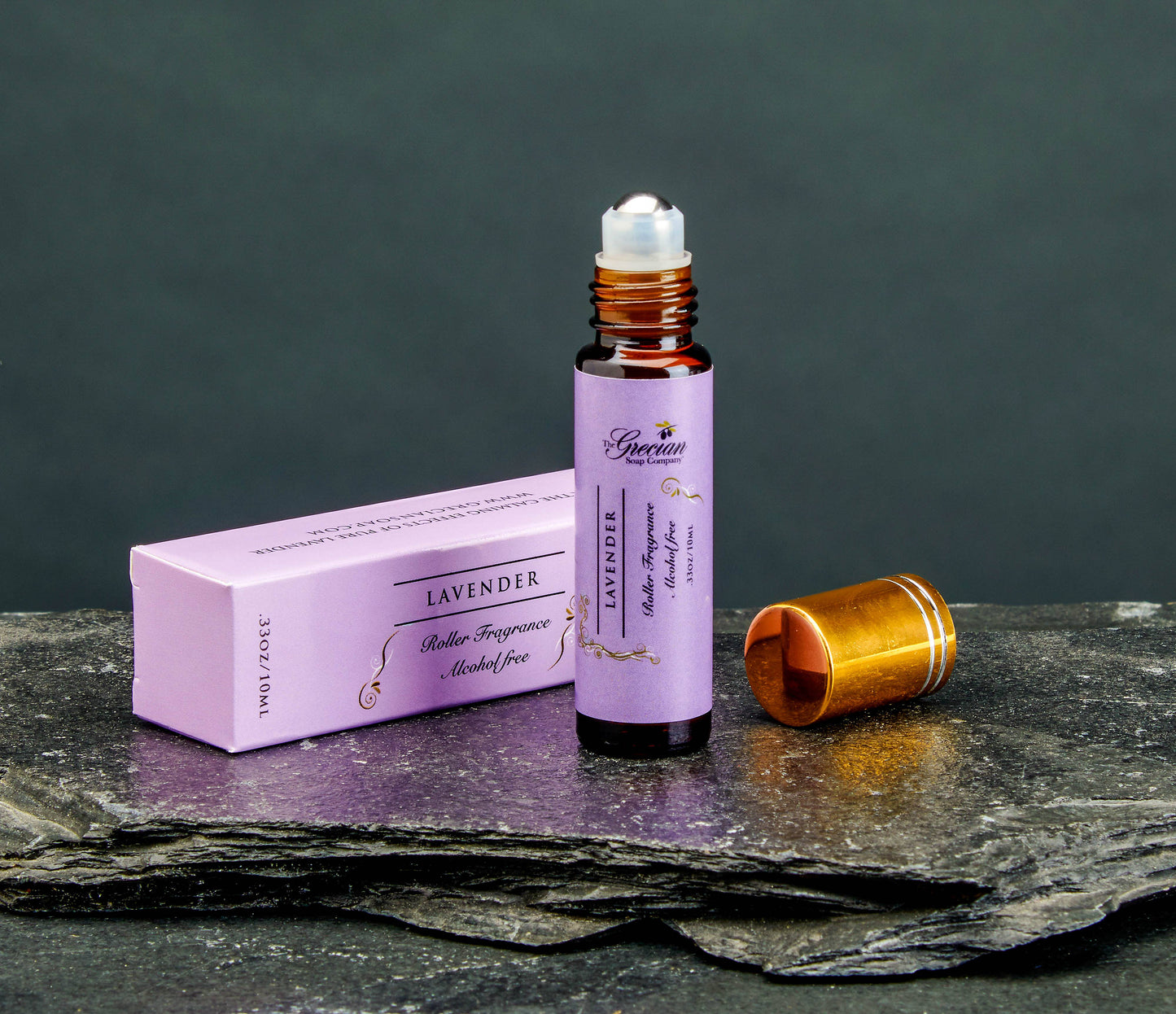 Handcrafted Roll-On Women's Natural Jojoba Fragrance Perfume: Island Citrus