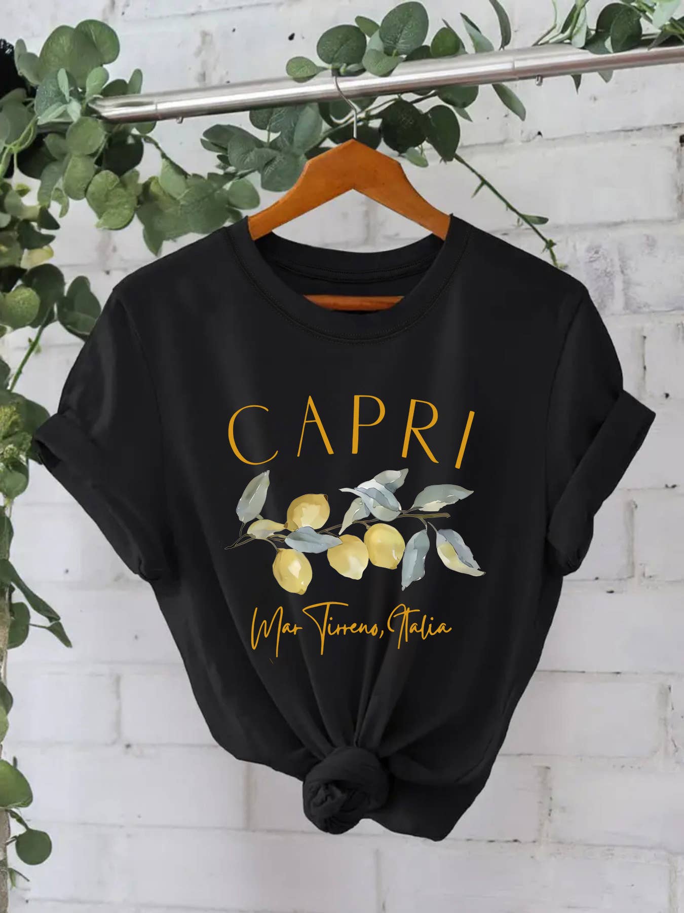 Capri Lemon Graphic Tee