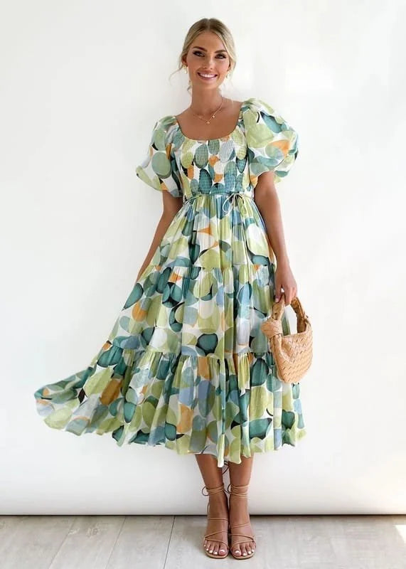 Circle Maxi Dress