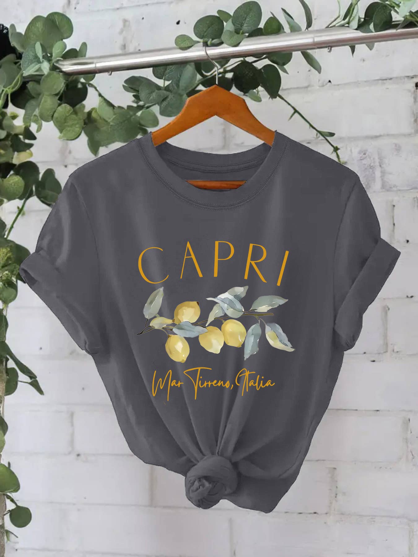 Capri Lemon Graphic Tee