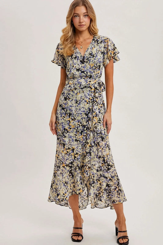 Floral Midi Dress - Romantic Spring Essential