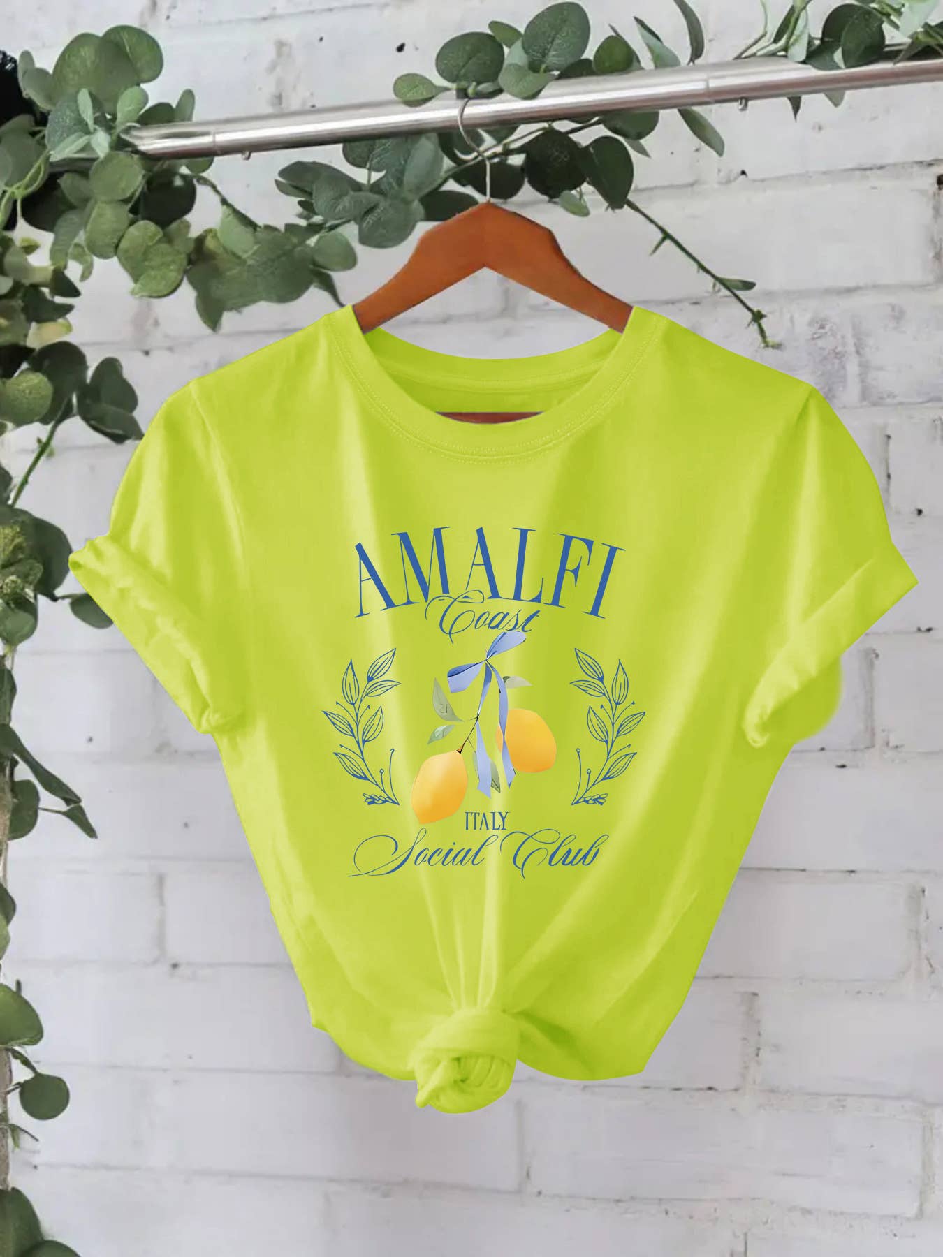 Amalfi Lemon Graphic Tee | SS26