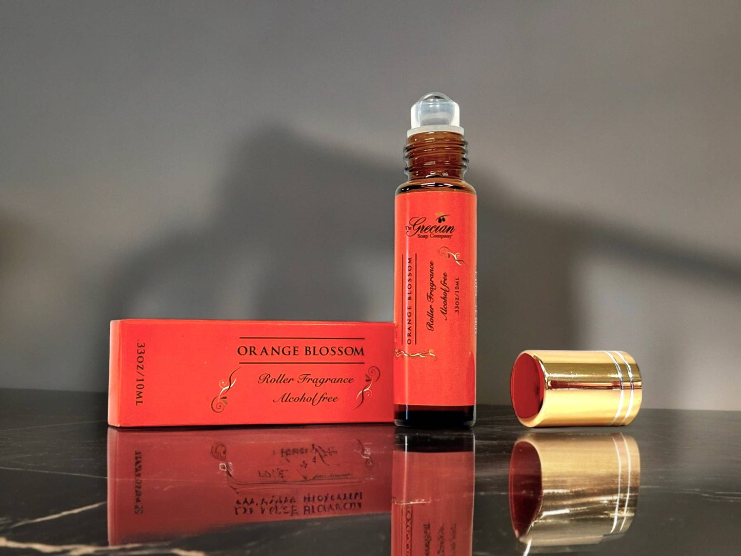 Handcrafted Roll-On Women's Natural Jojoba Fragrance Perfume: Island Citrus