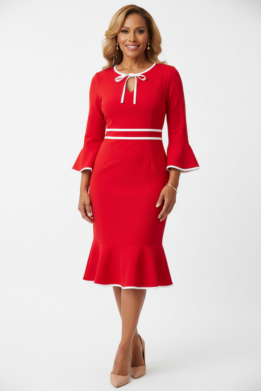 Chic Modern Retro Dress