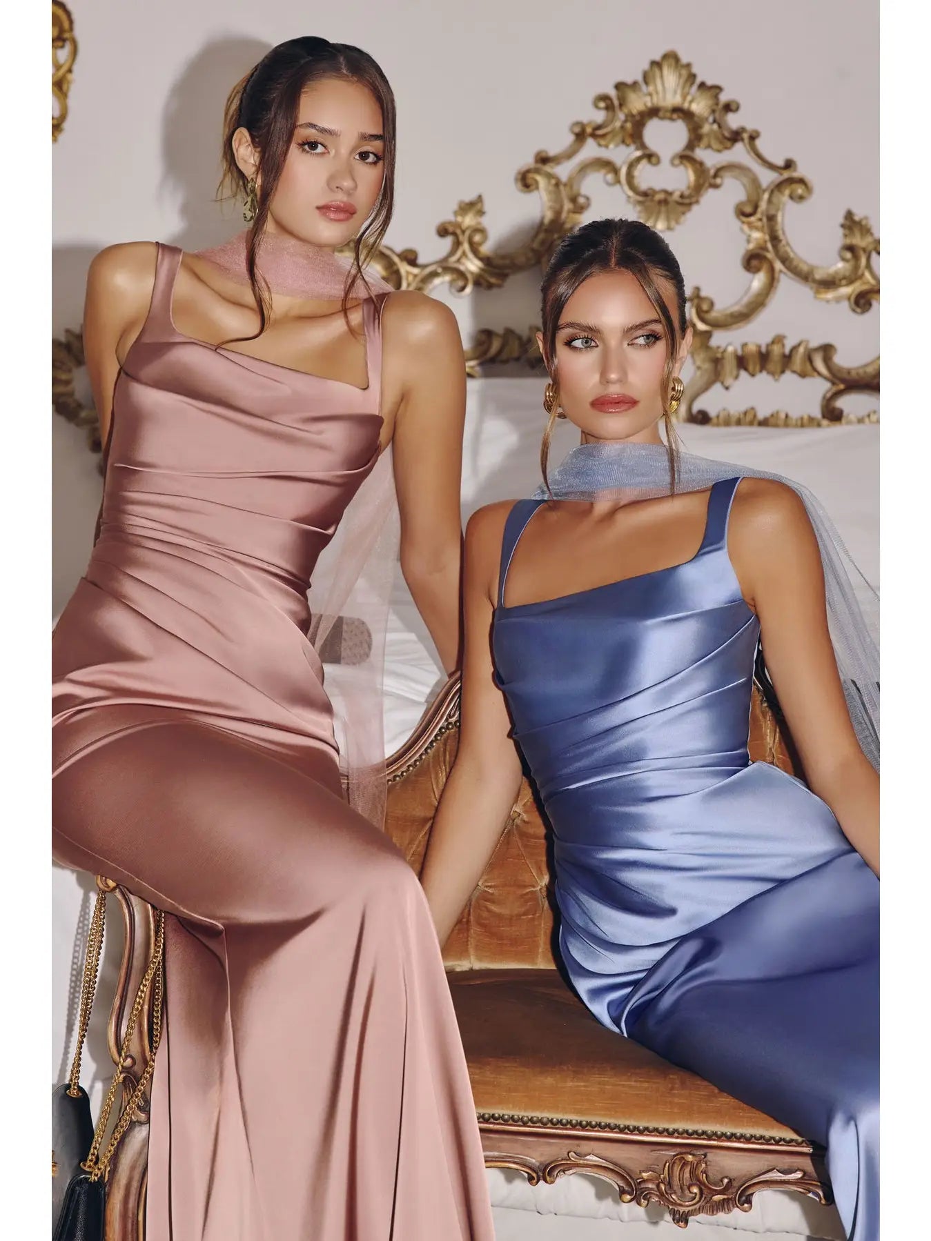 Soft Style Satin Maxi Dress
