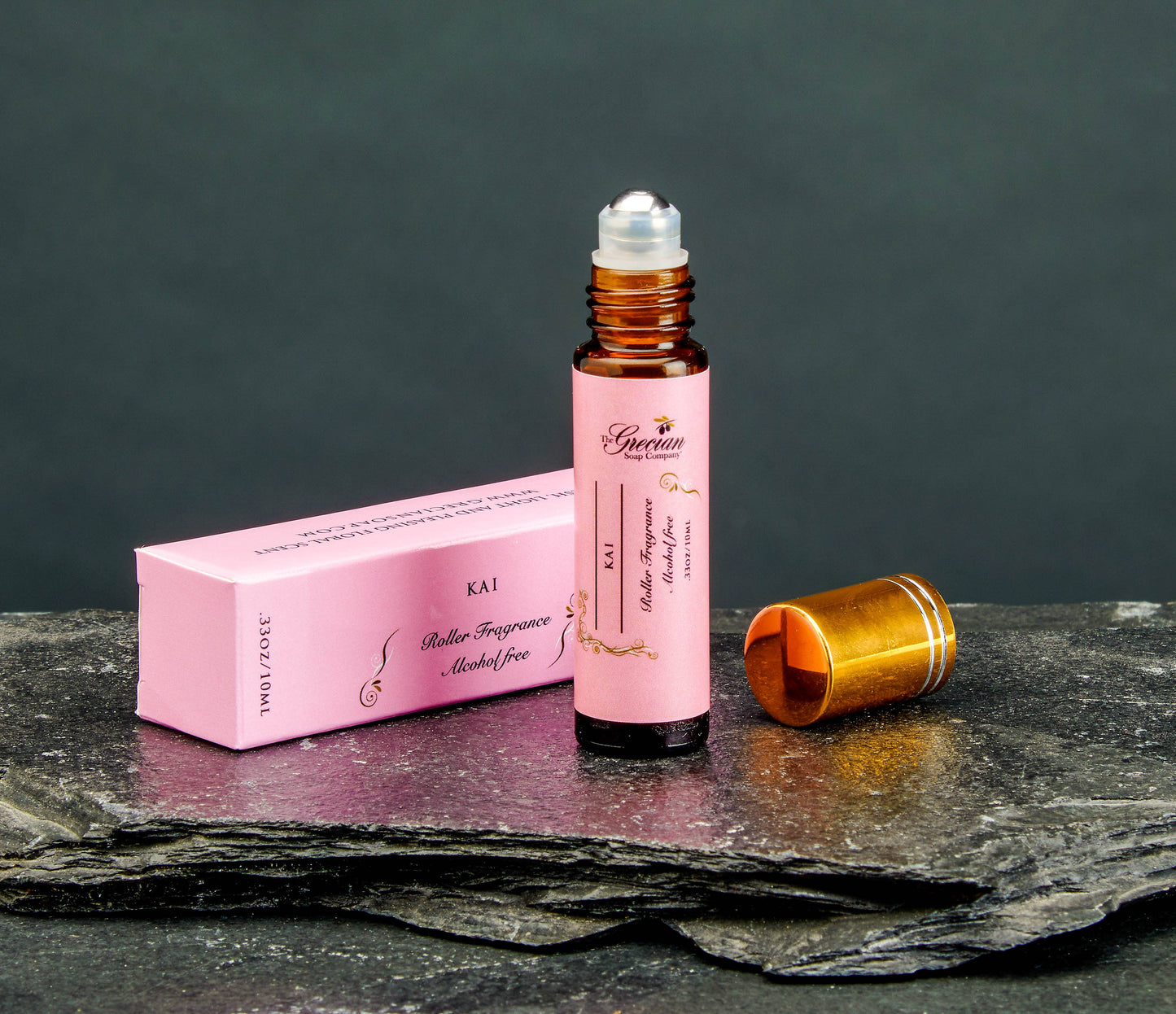 Handcrafted Roll-On Women's Natural Jojoba Fragrance Perfume: Island Citrus