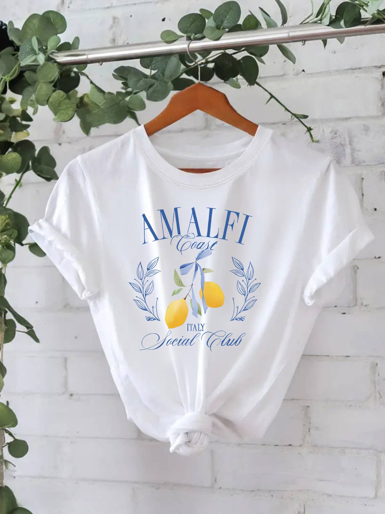 Amalfi Lemon Graphic Tee | SS26