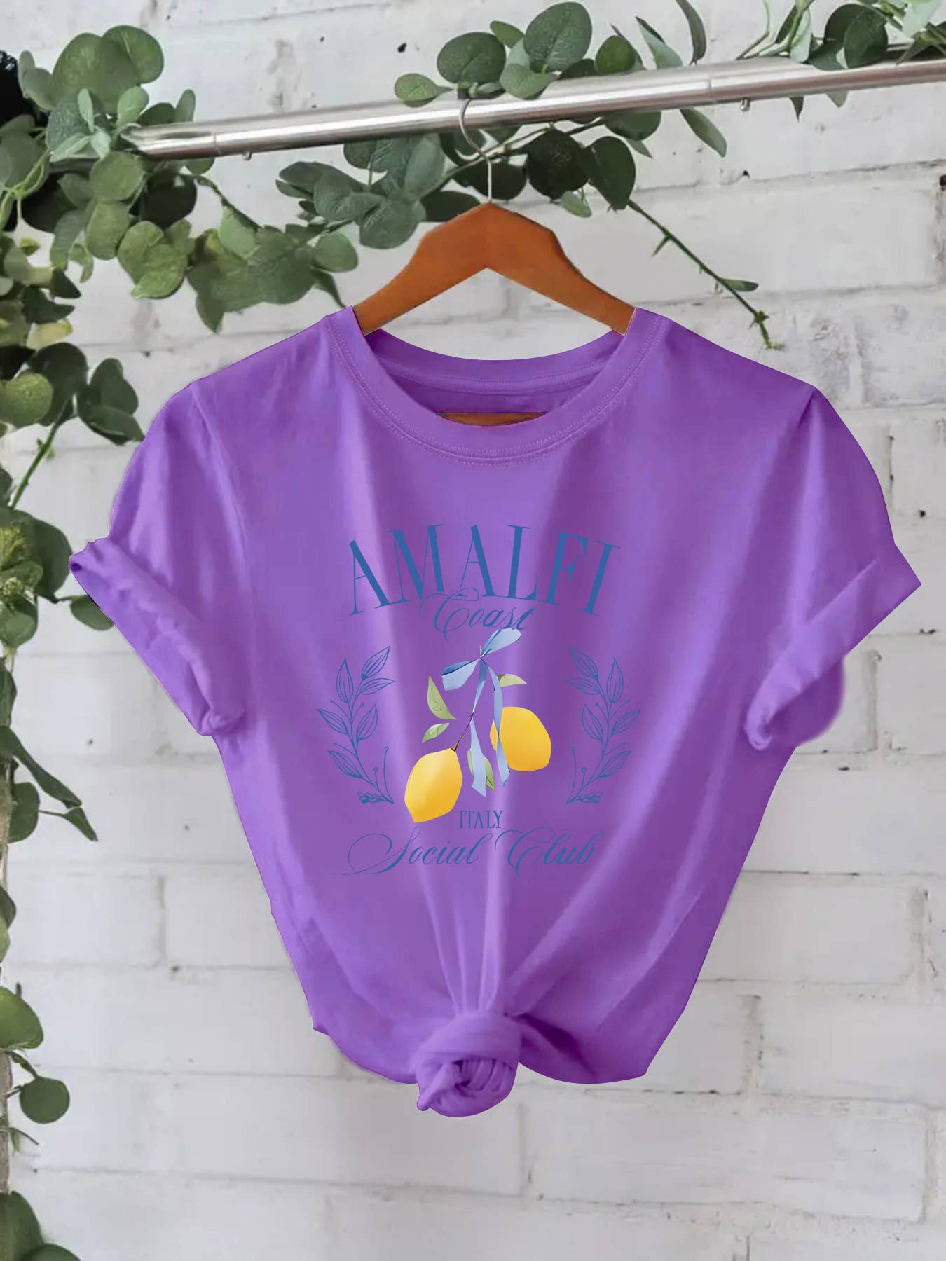 Amalfi Lemon Graphic Tee | SS26