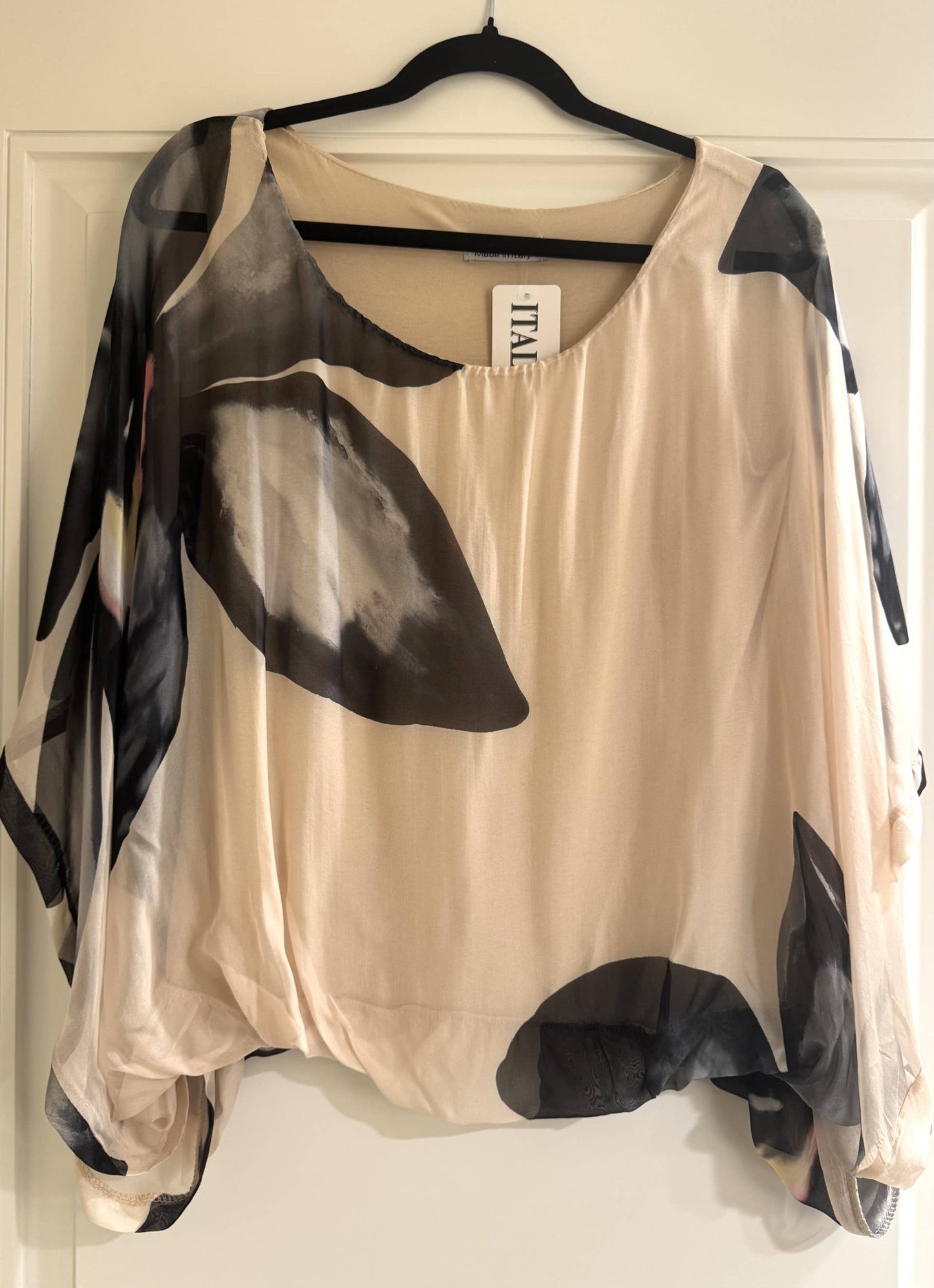 Italian Sublimation Printed Silk Top