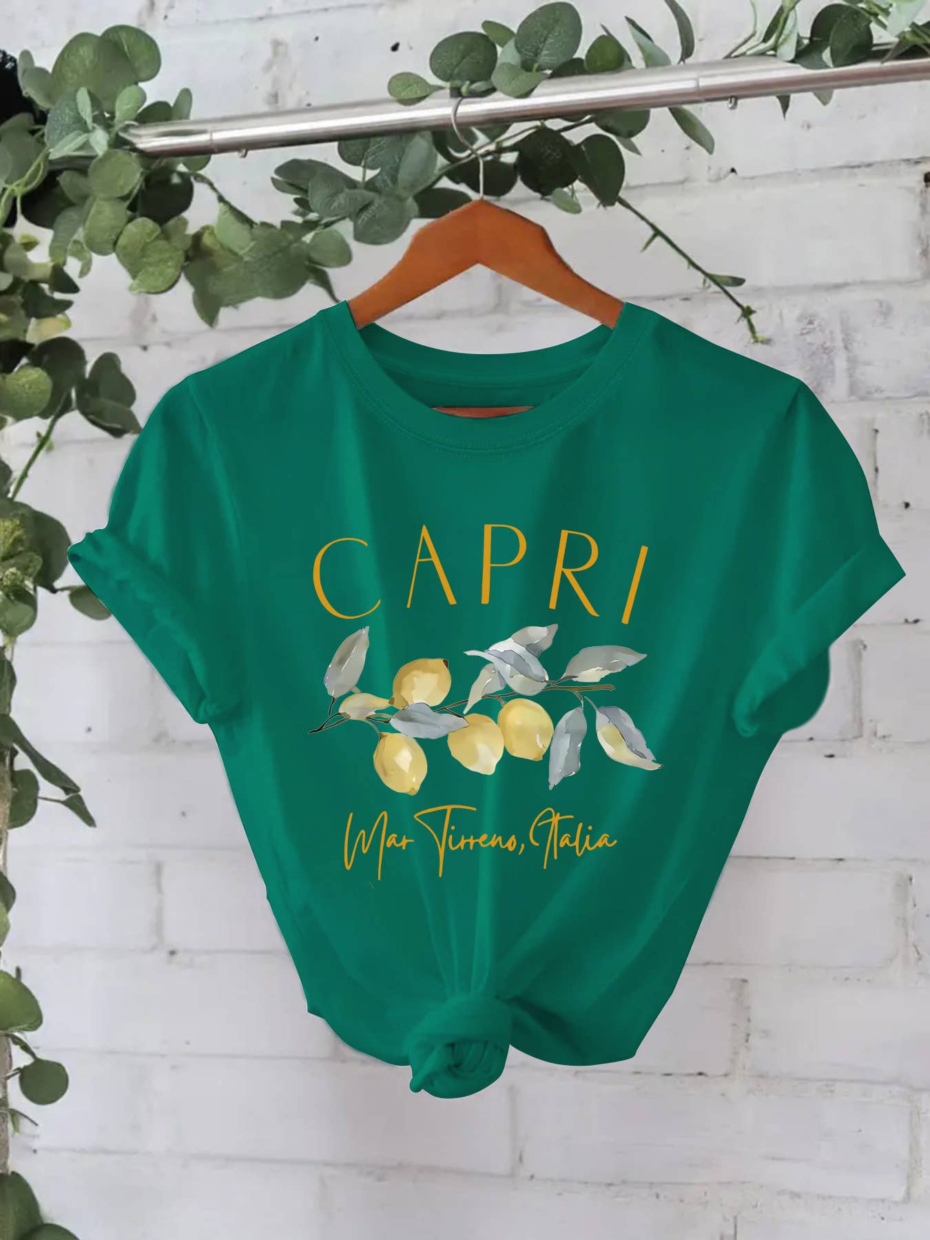 Capri Lemon Graphic Tee