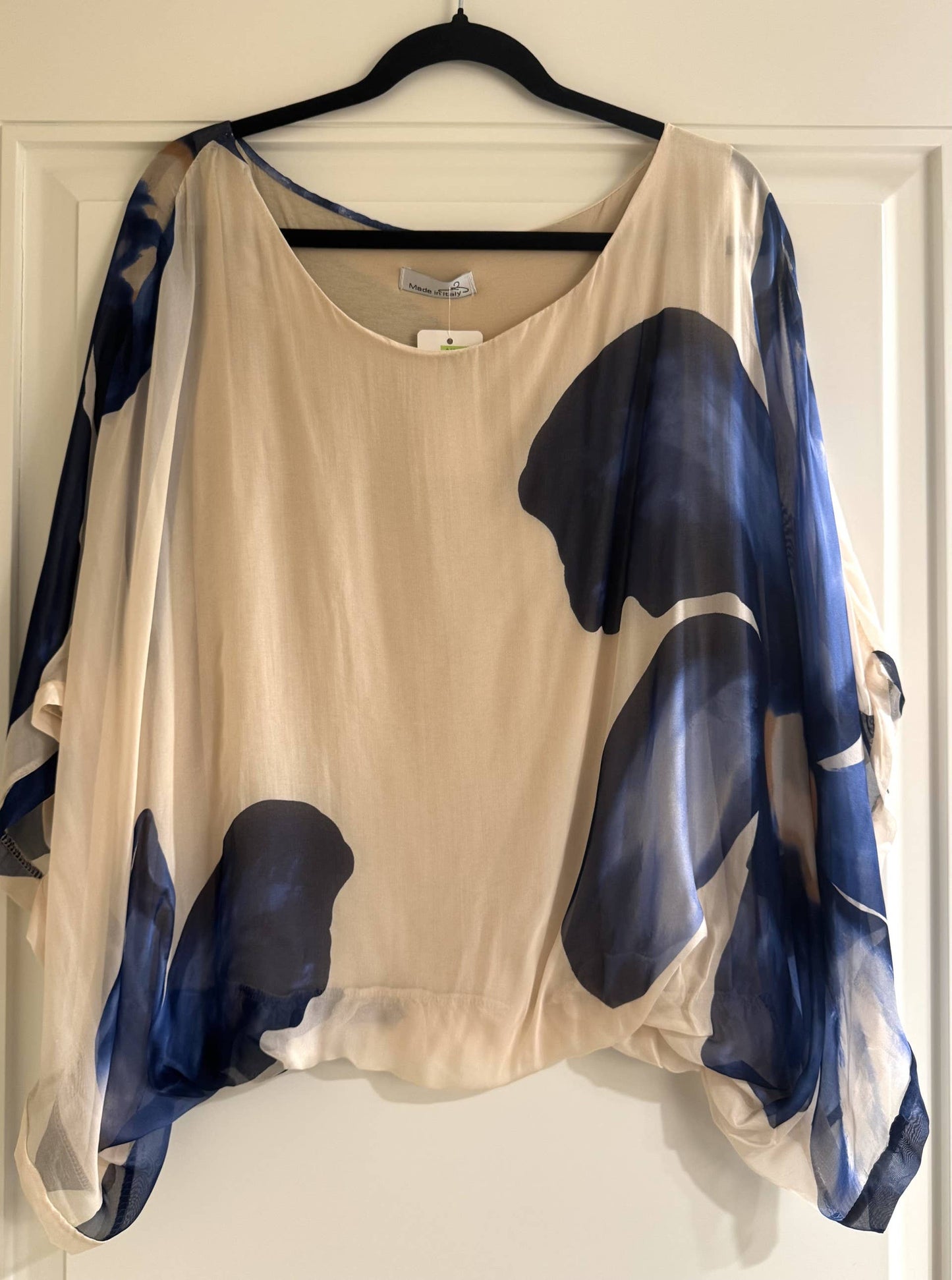 Italian Sublimation Printed Silk Top